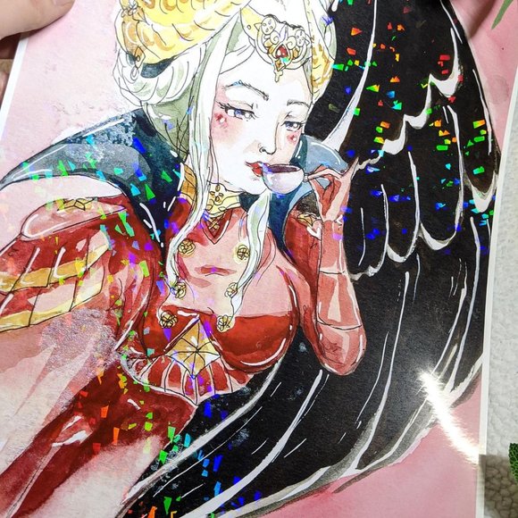 Edelgard Fire Emblem Large Anime Art Print - Picture 2 of 4